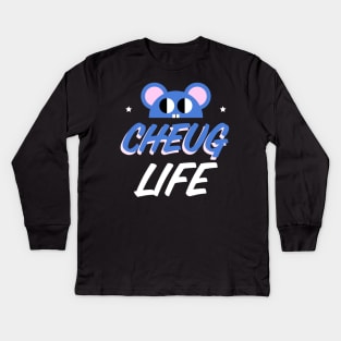 cheugy, cheugy meaning, cheugy shirt, trendy Kids Long Sleeve T-Shirt